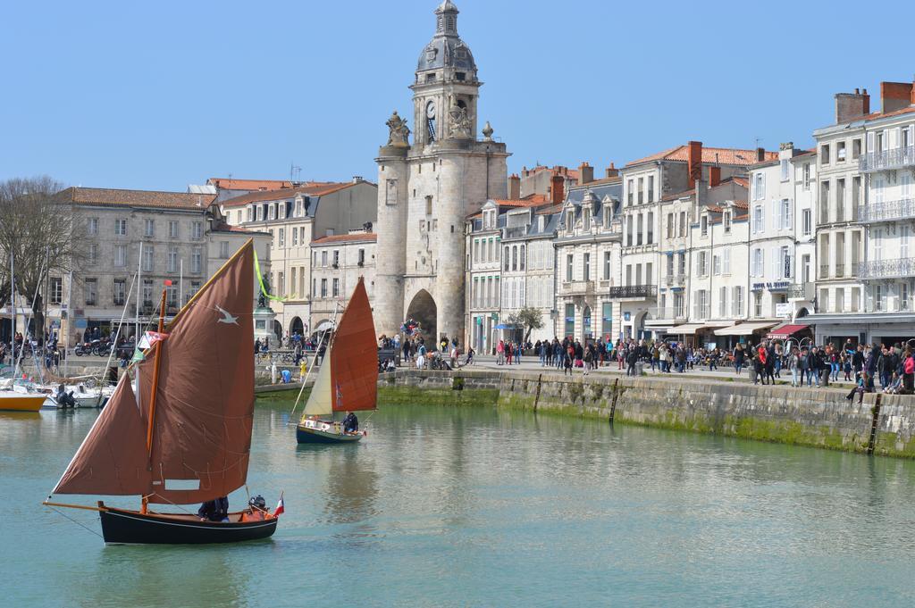 Hotel La Marine, Vieux Port La Rochelle Kültér fotó